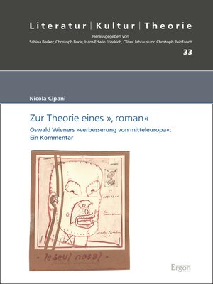 cover image of Zur Theorie eines », roman«
